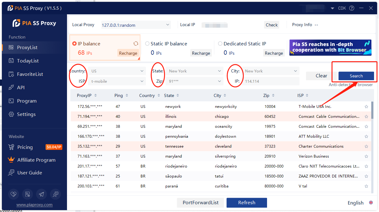 PIA S5 Proxy:3.5億純淨住宅代理保護您的在線隱私,免費獲得600IPs!